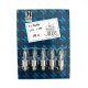 Blister x5 zapasowe żarówki 24V 1,2W srebrny PISELLO 8282,980 Markslojd