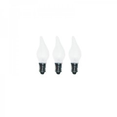 Blister x3 zapasowe żarówki matowy 10-55V 0,1W E10 LED SPARE BULB 700385 Markslojd
