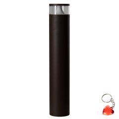 Lampa zewnętrzna słupek ogrodowy LED 9W Sill IP54 3000K BK AZ5846 Azzardo