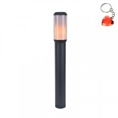 Lampa zewnętrzna słupek ogrodowy HEROS 7288201118 Lutec