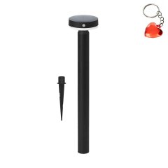 Lampa zewnętrzna słupek ogrodowy solarny LED 4,5W dogruntowy z czujnikiem CARLI PT33613 Zuma Line