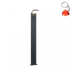 Lampa zewnętrzna słupek ogrodowy z czujnikiem LED 9W 100cm PEARL 421169142 Trio