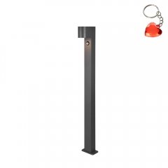 Lampa zewnętrzna słupek ogrodowy z czujnikiem ruchu 100 cm ROYA 414260142 Trio