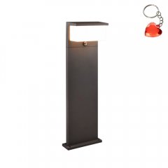 Lampa zewnętrzna słupek ogrodowy z czujnikiem ruchu LED 13W 80 cm NESTOS 440969142 Trio