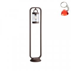 Lampa zewnętrzna słupek ogrodowy z czujnikiem zmierzchu 100 cm SAMBESI 404160124 Trio