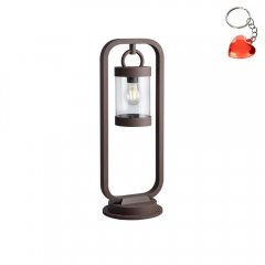 Lampa zewnętrzna słupek ogrodowy z czujnikiem zmierzchu 60 cm SAMBESI 504160124 Trio