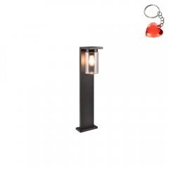 Lampa zewnętrzna słupek ogrodowy z czujnikiem zmierzchu 65 cm ARDILA 511660132 Trio