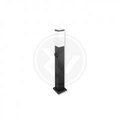 Lampa zewnętrzna słupek ogrodowy z gniazdkiem HAVANA 4358 VIP Electro