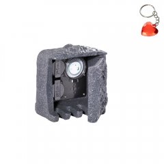 Słupek zasilający zewnętrzny 2 gniazda STECKDOSEN 9961-11 Trio