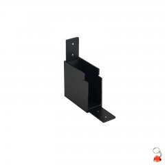 Łącznik narożny B czekoladowy 230V do szynoprzewodów magnetycznych Beta Track Magnetic57 AZ6382 Azzardo