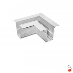 Złącze typu "L" 1-fazowe do szynoprzewodu ALFA TRACK MAGNETIC52 A GIPS1 WH AZ5461 Azzardo