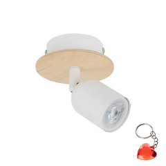 Lampa reflektor spot TOP WOOD BIAŁA / SOSNA 3294 TK Lighting