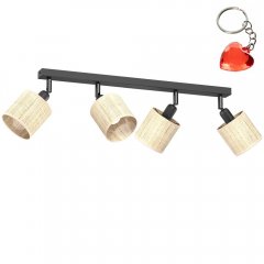 Czteropunktowa lampa reflektor RATTAN SPOT 5298 Luminex