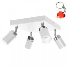 Kwadratowa lampa reflektor spot RENO 5139 Luminex