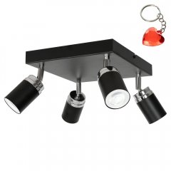 Kwadratowa lampa reflektor spot RENO 5148 Luminex