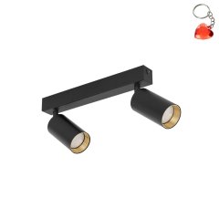 Lampa reflektor spot AMIS BLACK 2 10633 TK Lighting