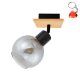Lampa reflektor spot BAREL SPL-67535-1-BK-WO Italux