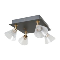 Lampa reflektor spot LED 16W ORELLA WL-34393-4S-BK-HBR Italux