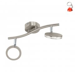 Lampa reflektor spot LED 2x4W KARYSTOS 97068 Eglo