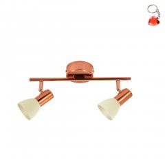 Lampa reflektor spot LED 2x5W GLOSSY 2 94737 Eglo