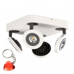 Lampa reflektor spot LED 4x5W ENZO 4 S1 AZ0674 Azzardo