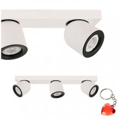 Lampa reflektor spot Nuora SPL-2855-3B-WH Italux