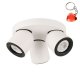 Lampa reflektor spot Nuora SPL-2855-3C-WH Italux