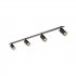 Lampa reflektor spot poczwórny podtynkowy AMIS BLACK 10809 TK Lighting