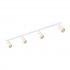 Lampa reflektor spot poczwórny podtynkowy AMIS WHITE 10813 TK Lighting