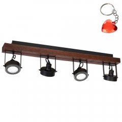 Lampa reflektor spot poczwórny VIVA WOOD 1230 Luminex