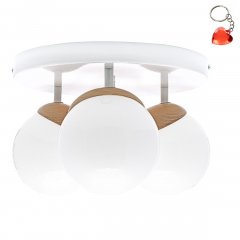 Lampa reflektor spot SFERA WOOD MLP5429 Milagro