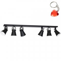 Lampa reflektor spot sześciopunktowa na listwie AMOS 8127 Luminex