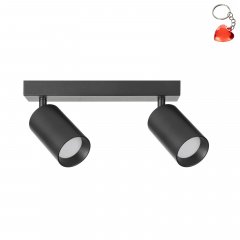 Lampa reflektor spot WADE OB-2202BD-2-BK Zuma Line