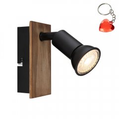 Lampa reflektor spot z włącznikiem DREW 57998-1W Globo