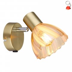 Lampa reflektor spot z włącznikiem ZACHERY 54315M-1 Globo