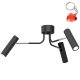 Lampa sufitowa z reflektorkami AXION 4449 Luminex