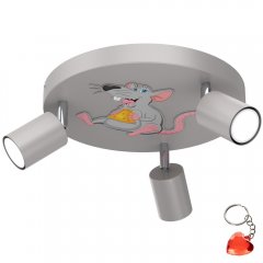 Potrójna lampa reflektor spot dziecięcy FUN 9298 Luminex