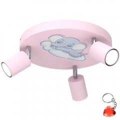 Potrójna lampa reflektor spot dziecięcy FUN 9385 Luminex