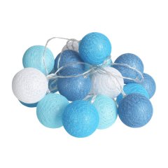 Kule łańcuch girlanda LED Cotton Balls 20szt. EKD786 Eko-light