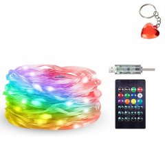 Dekoracja oświetleniowa zewnętrzna na sznurze LED 2,8W BIRI 77123 Rabalux