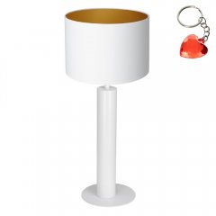 Biała lampa stołowa nocna TABLE LAMPS 3662 Luminex