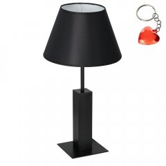 Czarna lampa stołowa nocna TABLE LAMPS 3642 Luminex