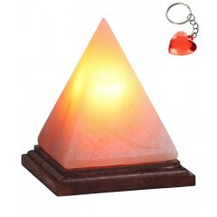 Dekoracyjna lampa stołowa solna piramida VESUVIUS 4096 Rabalux