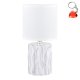 Lampa nocna stołowa HS8603-WH Zuma Line
