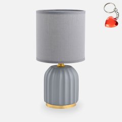 Lampa nocna stołowa HS8723-GR Zuma Line