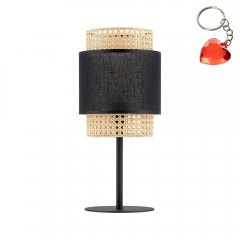 Lampa stołowa nocna BOHO BLACK 5567 TK Lighting