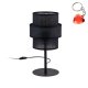 Lampa stołowa nocna CALISTO BLACK 5895 TK Lighting