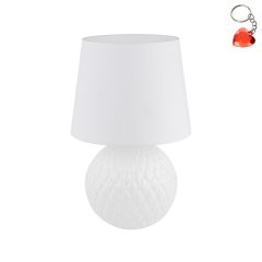 Lampa stołowa nocna SANTANA WHITE 16046 TK Lighting