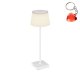 Lampa stołowa przenośna USB LED 4W GREGOIR 58434W Globo