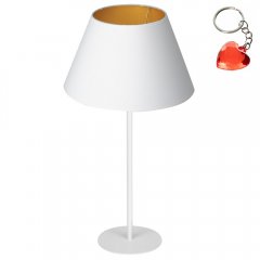 Lampka stołowa biała ARDEN 3458 Luminex